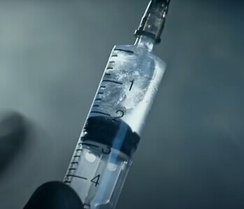 Лечение зависимости от тропикамида в Красноуфимске Шприц с жидкостью